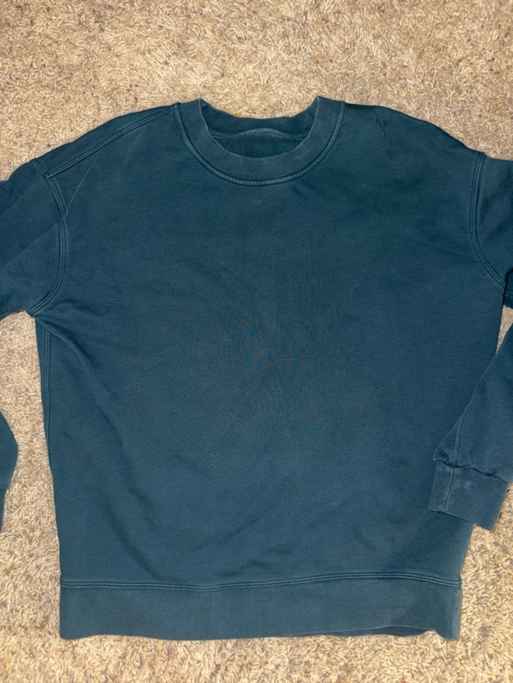 lululemon athletica Women's Crewneck Sweatshirt in Dark Teal